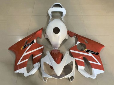 Cheap 2001-2003 Honda CBR600 F4i Motorcycle Fairings - White Orange Canada