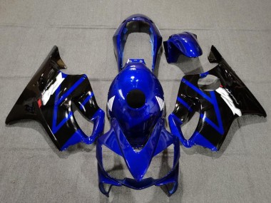 Cheap 2004-2007 Honda CBR600 F4i Motorcycle Fairings - Blue Glossy Black Canada