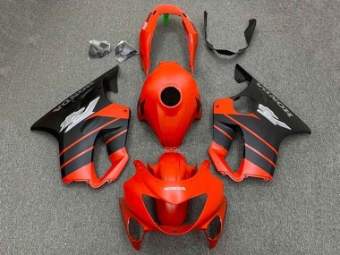 Cheap 2004-2007 Honda CBR600 F4i Motorcycle Fairings - Red Matte Black Canada