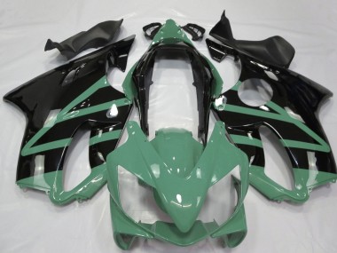 Cheap 2004-2007 Honda CBR600 F4i Motorcycle Fairings - Moss Green Glossy Black Canada