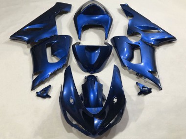 Cheap 2005-2006 Kawasaki ZX6R Motorcycle Fairings - Blue Canada