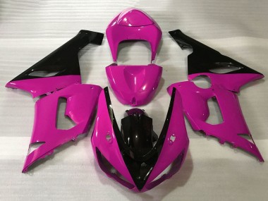 Cheap 2005-2006 Kawasaki ZX6R Motorcycle Fairings - Pink Black Canada