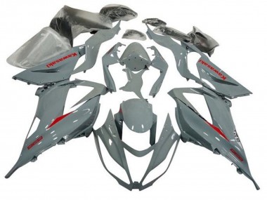 Cheap 2013-2018 Kawasaki ZX6R Motorcycle Fairing - Nardo Grey Red Canada