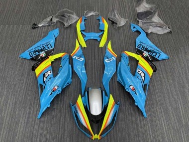 Cheap 2013-2018 Kawasaki ZX6R Motorcycle Fairings - Light Blue Yellow Orange Black Silver Canada