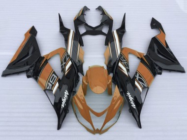 Cheap 2013-2018 Kawasaki ZX6R Motorcycle Fairings - Orange Black White Canada