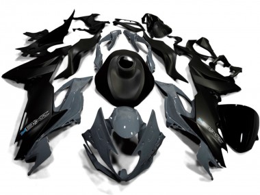 Cheap 2019-2022 Kawasaki ZX6R Motorcycle Fairings - Matte Black Nardo Grey Canada