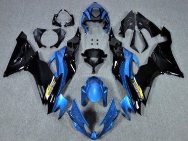 Cheap 2019-2022 Kawasaki ZX6R Motorcycle Fairings - Blue Glossy Black Yellow Canada