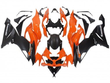 Cheap 2019-2022 Kawasaki ZX6R Motorcycle Fairing - Orange Matte Black Canada