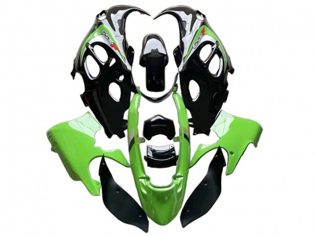 2004-2006 Suzuki GSX600F/GSX750F Motorcycle Fairings - Green Black Canada