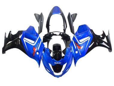 Cheap 2008-2013 Suzuki GSX650F Motorcycle Fairings - Blue White Glossy Black Canada