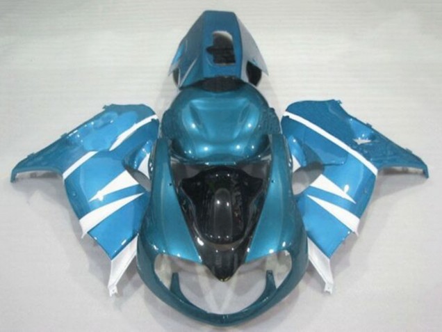 1998-2003 Suzuki TL1000R Motorcycle Fairings - Light Blue White Black Canada