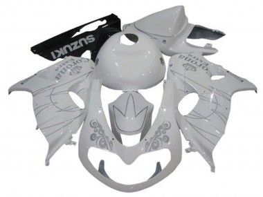 Cheap 1998-2003 Suzuki TL1000R Motorcycle Fairings - White Silver Corona Canada