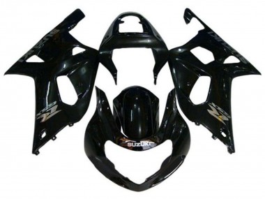 Cheap 2000-2002 Suzuki GSXR1000 Motorcycle Fairings - Glossy Black Chrome Canada