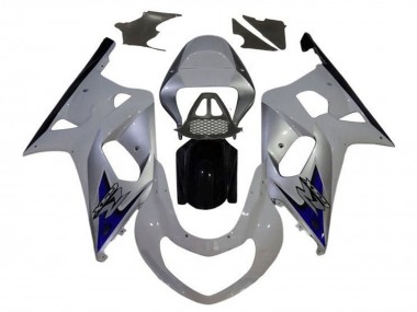 Cheap 2000-2002 Suzuki GSXR1000 Motorcycle Fairings - White Silver Blue Black Canada
