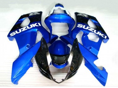 Cheap 2003-2004 Suzuki GSXR 1000 Motorcycle Fairings - Blue Black White Canada