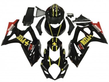Cheap 2005-2006 Suzuki GSXR 1000 Motorcycle Fairings - Black Gold Rizla Red Canada