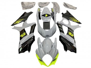 Cheap 2005-2006 Suzuki GSXR 1000 Motorcycle Fairings - Grey Black Neon Yellow Canada