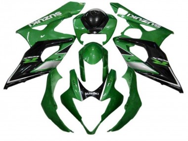 Cheap 2005-2006 Suzuki GSXR 1000 Motorcycle Fairings - Green Black Silver Canada