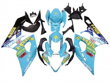 Cheap 2005-2006 Suzuki GSXR 1000 Motorcycle Fairings - Light Blue Green Black Yellow Rizla Canada