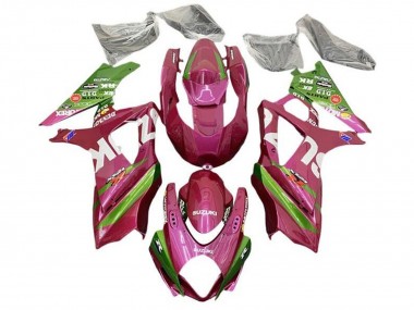 Cheap 2005-2006 Suzuki GSXR 1000 Motorcycle Fairings - Pink Green Canada