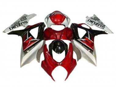 Cheap 2005-2006 Suzuki GSXR 1000 Motorcycle Fairings - Silver Red Black Canada