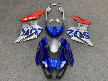 Cheap 2017-2024 Suzuki GSXR1000 Motorcycle Fairings - Blue Silver Red Canada