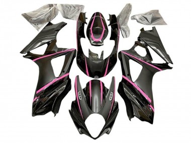 Cheap 2007-2008 Suzuki GSXR 1000 Motorcycle Fairings - Matte Black Pink Canada
