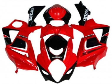 Cheap 2007-2008 Suzuki GSXR 1000 Motorcycle Fairings - Red Black White Decal Canada
