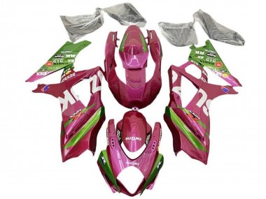 Cheap 2007-2008 Suzuki GSXR 1000 Motorcycle Fairings - Pink Green White Canada