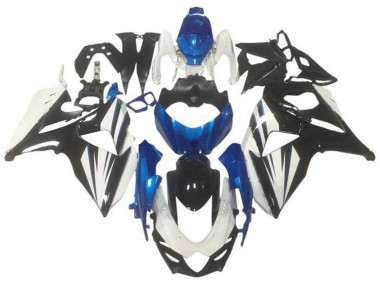 Cheap 2009-2016 Suzuki GSXR 1000 Bike Fairings - White Blue Glossy Black Canada