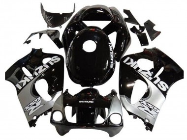 Cheap 1996-2000 Suzuki GSXR 600 / GSXR 750 Motorcycle Fairings - Black Silver Canada