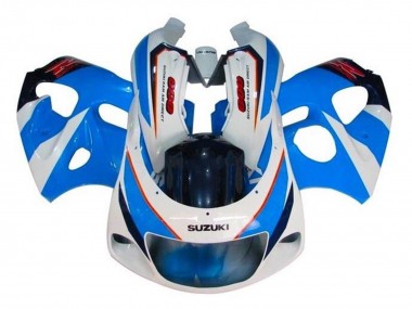 Cheap 1996-2000 Suzuki GSXR 600 / GSXR 750 Motorcycle Fairings - Blue White Red Canada