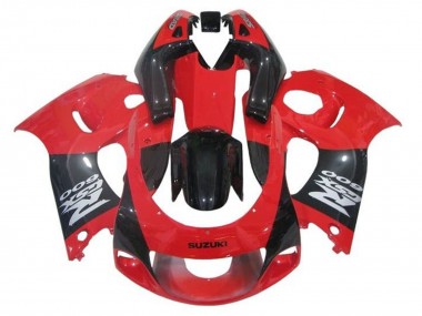Cheap 1996-2000 Suzuki GSXR 600 / GSXR 750 Motorcycle Fairings - Red Black Grey Canada