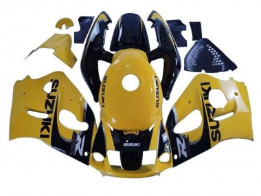 Cheap 1996-2000 Suzuki GSXR 600 / GSXR 750 Motorcycle Fairings - Yellow Black Canada