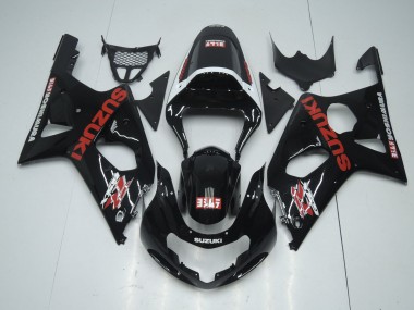 Cheap 2001-2003 Suzuki GSXR 600 / GSXR 750 Motorcycle Fairings - Glossy Black Red White Yoshimura Canada