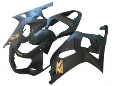 Cheap 2001-2003 Suzuki GSXR 600 / GSXR 750 Motorcycle Fairings - Matte Black Gold Canada