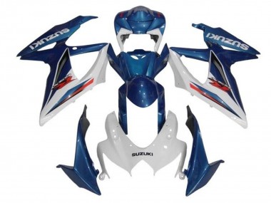 Cheap 2008-2010 Suzuki GSXR 600 / GSXR 750 Motorcycle Fairings - Blue White Red Canada
