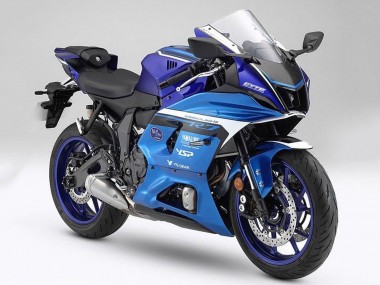 Cheap 2021-2024 Yamaha YZF R7 Motorcycle Fairings - Matte Blue Matte Light Blue Canada