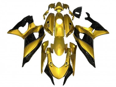 Cheap 2021-2024 Yamaha YZF R7 Motorcycle Fairings - Gold Black Canada