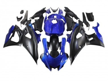Cheap 2021-2024 Yamaha YZF R7 Motorcycle Fairings - Blue Matte Black Canada
