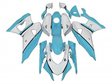 Cheap 2021-2024 Yamaha YZF R7 Motorcycle Fairings - Blue Turquoise White Canada