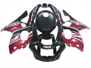 Cheap 1996-2007 Yamaha YZF600R Thundercat Motorcycle Fairings - Black Dark Red White Canada