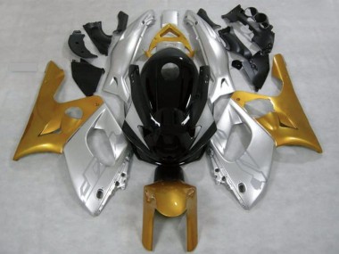Cheap 1996-2007 Yamaha YZF600R Thundercat Motorcycle Fairings - Silver Gold Glossy Black Canada
