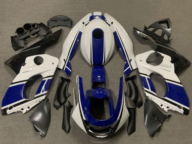 Cheap 1996-2007 Yamaha YZF600R Thundercat Motorcycle Fairings - White Dark Blue Canada