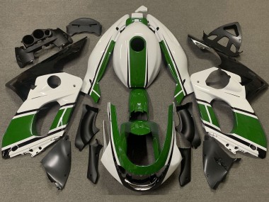 Cheap 1996-2007 Yamaha YZF600R Thundercat Motorcycle Fairings - White Green Canada