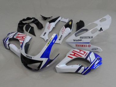 Cheap 1997-2007 Yamaha YZF 1000R Thunderace Motorcycle Fairings - White Blue Red Fiat Canada
