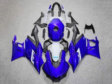 Cheap 2019-2021 Yamaha YZF R3/R25 Motorcycle Fairings - Blue White Matte Black Canada