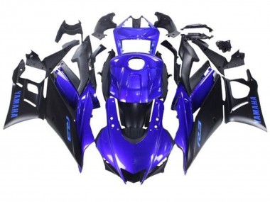 Cheap 2019-2021 Yamaha YZF R3/R25 Motorcycle Fairings - Blue Matte Black Canada