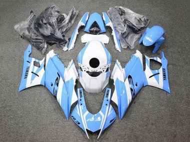 Cheap 2019-2021 Yamaha YZF R3/R25 Motorcycle Fairings - White Light Blue Canada