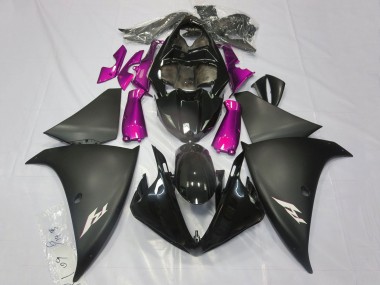 Cheap 2009-2011 Yamaha YZF 1000 R1 Motorcycle Fairings - Glossy Black Matte Black Pink Canada